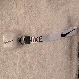Nike Airpod case Clear keychain